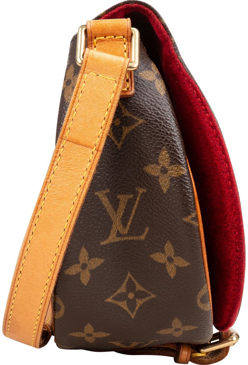 Louis Vuitton Louis Vuitton Monogram Canvas Tambourine Crossbody Bag Bruin