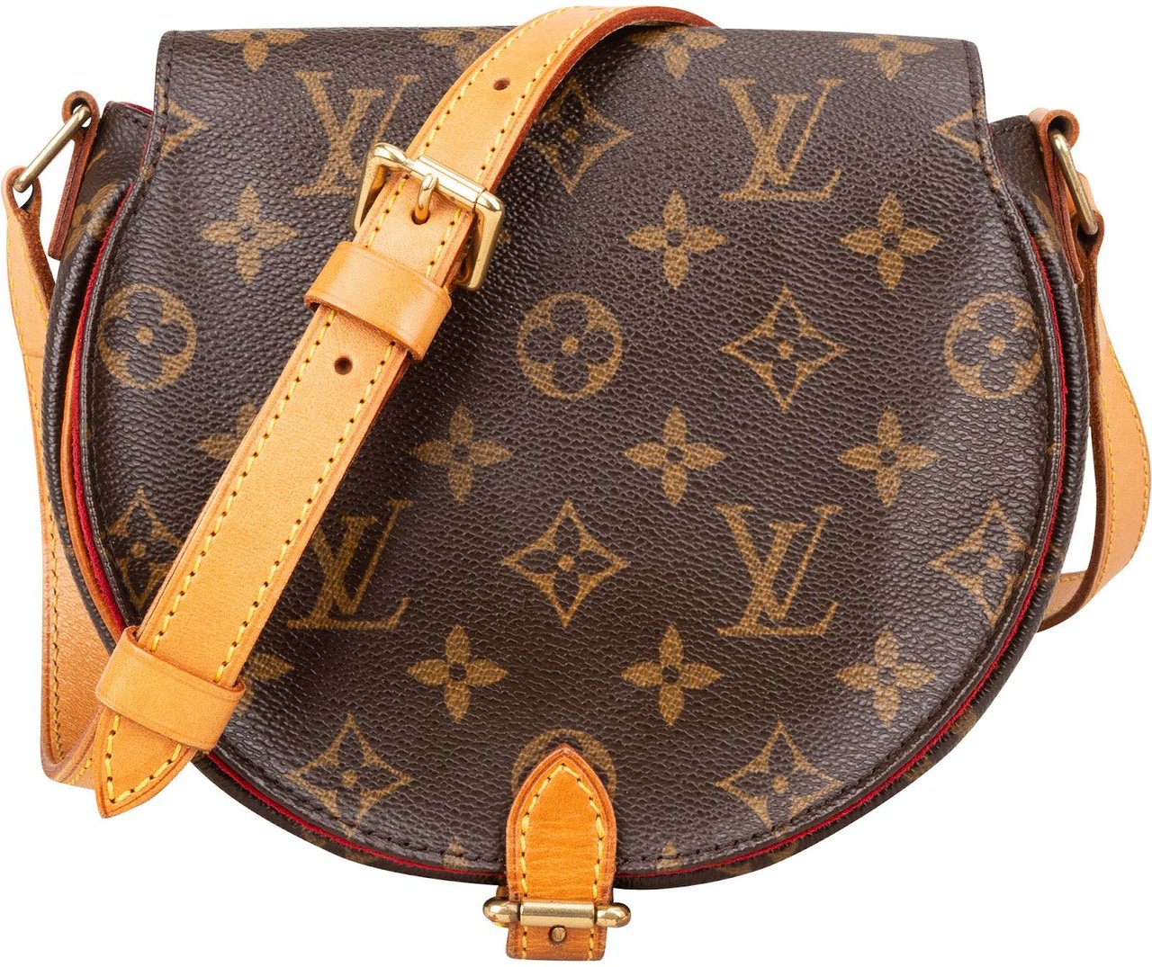 Louis Vuitton Louis Vuitton Monogram Canvas Tambourine Crossbody Bag Bruin