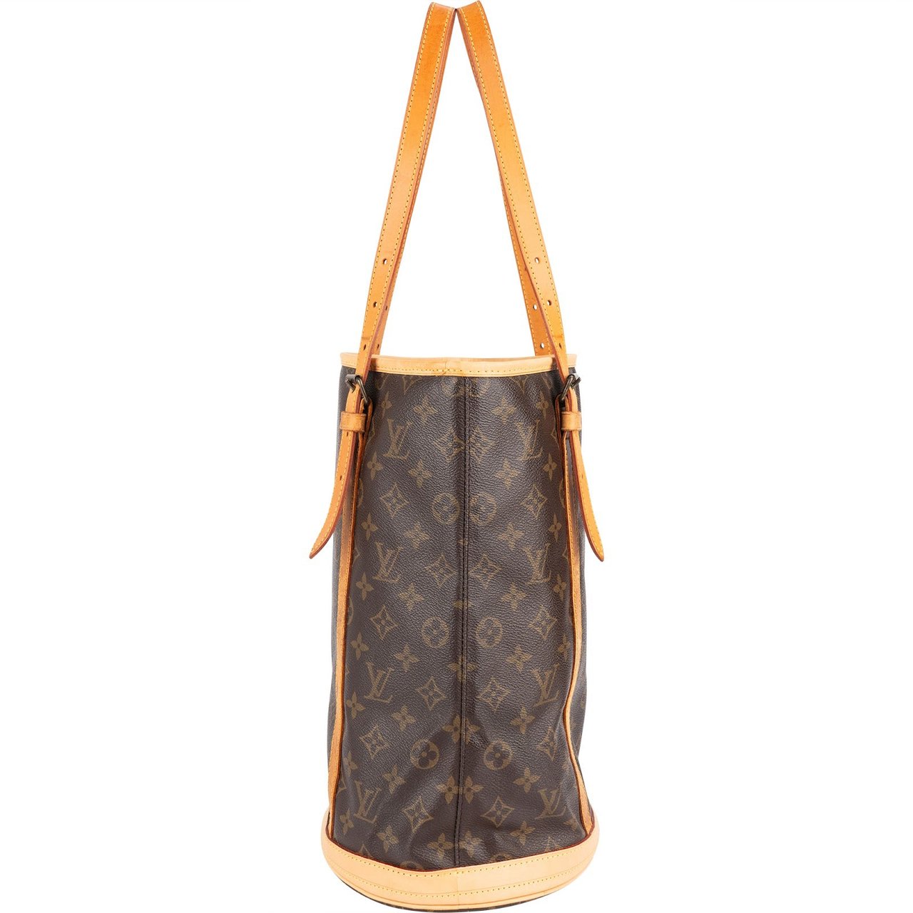 Louis Vuitton Louis Vuitton Monogram Canvas Monogram Bucket GM Shoulder Bag Bruin