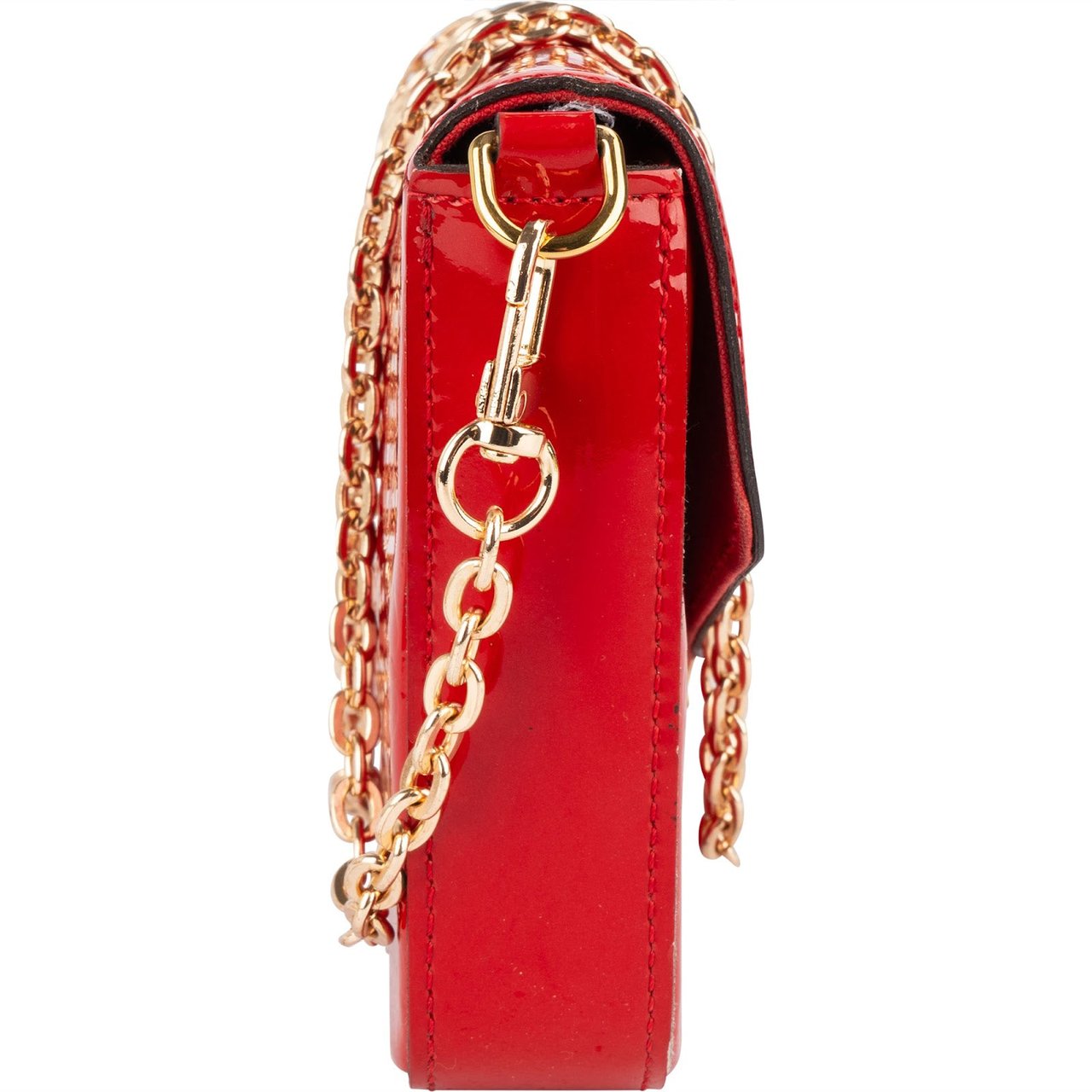 Louis Vuitton Louis Vuitton Vernis Monogram Felicie Crossbody Bag Rood