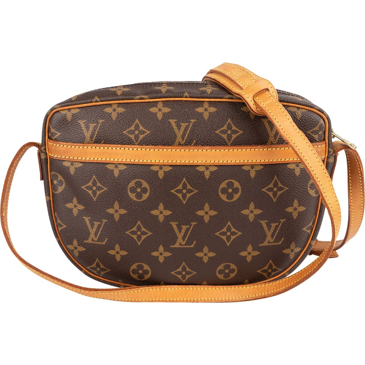 Louis Vuitton Louis Vuitton Monogram Canvas Jeune Fille MM Crossbody Bag Bruin
