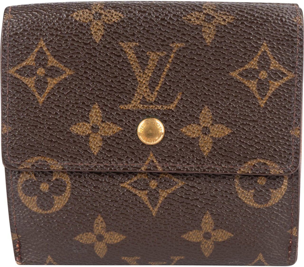 Louis Vuitton Louis Vuitton Monogram Canvas Elise Wallet Bruin