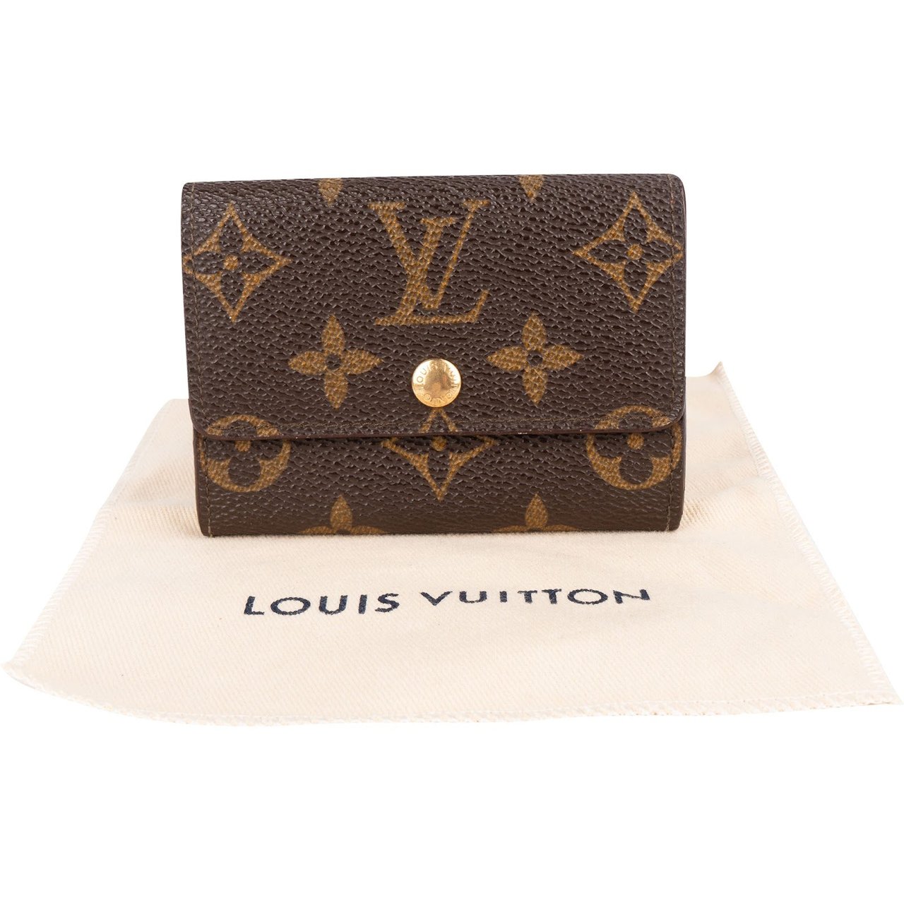 Louis Vuitton Louis Vuitton Monogram Canvas Coin Wallet Bruin