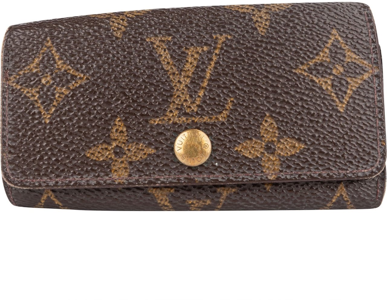 Louis Vuitton Louis Vuitton Monogram Canvas Keyholder Bruin