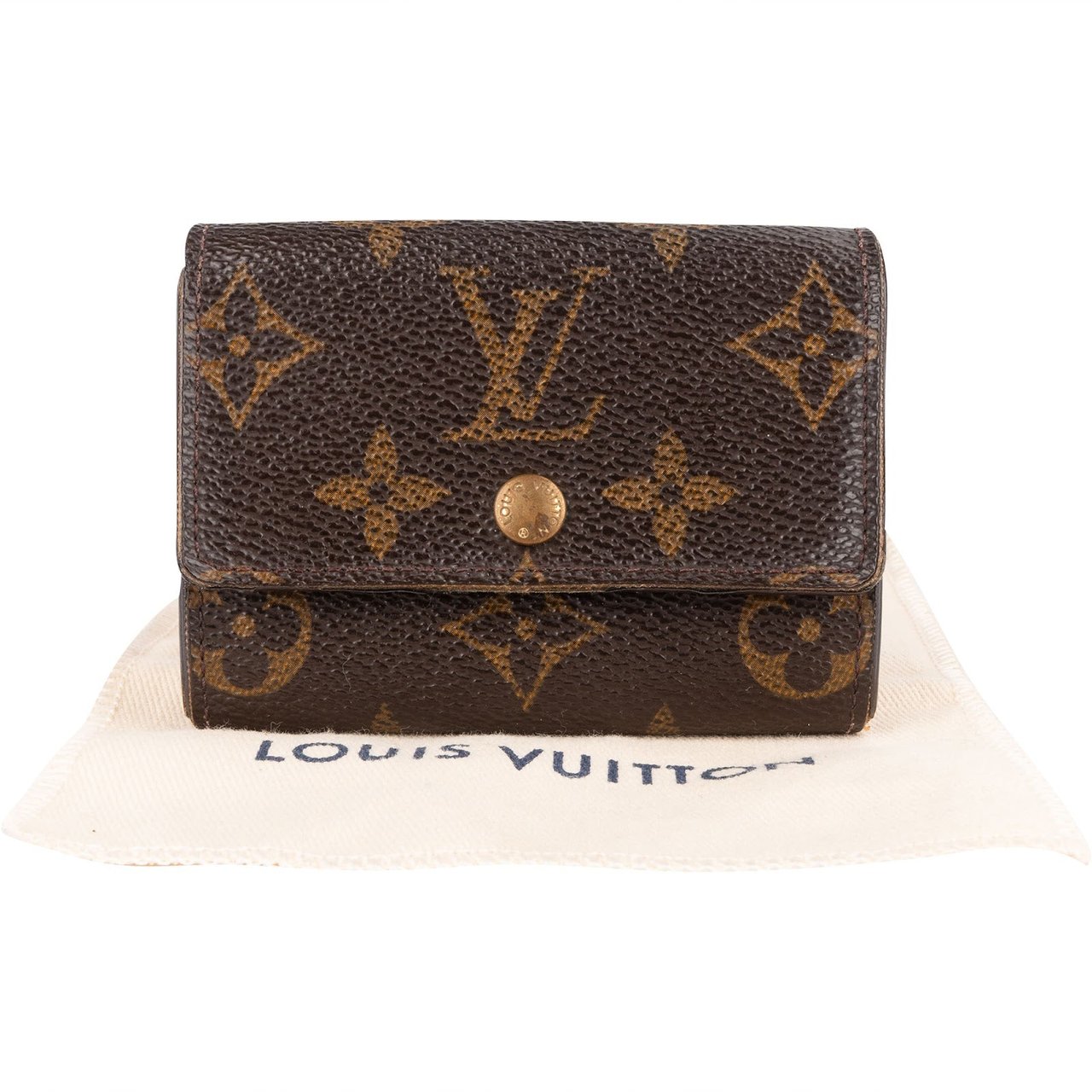 Louis Vuitton Louis Vuitton Monogram Canvas Coin Wallet Bruin