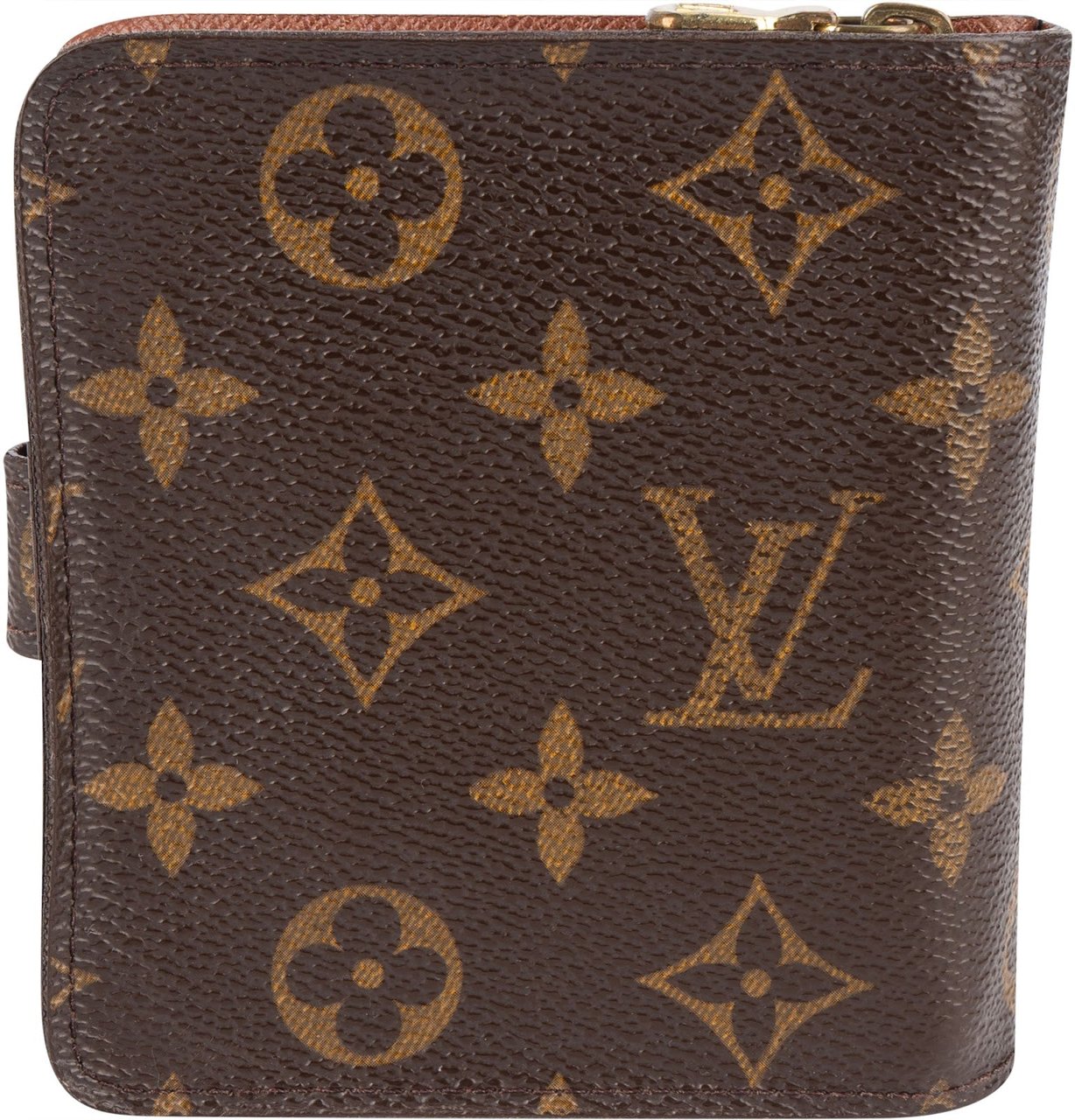 Louis Vuitton Louis Vuitton Monogram Canvas Clip Wallet Bruin
