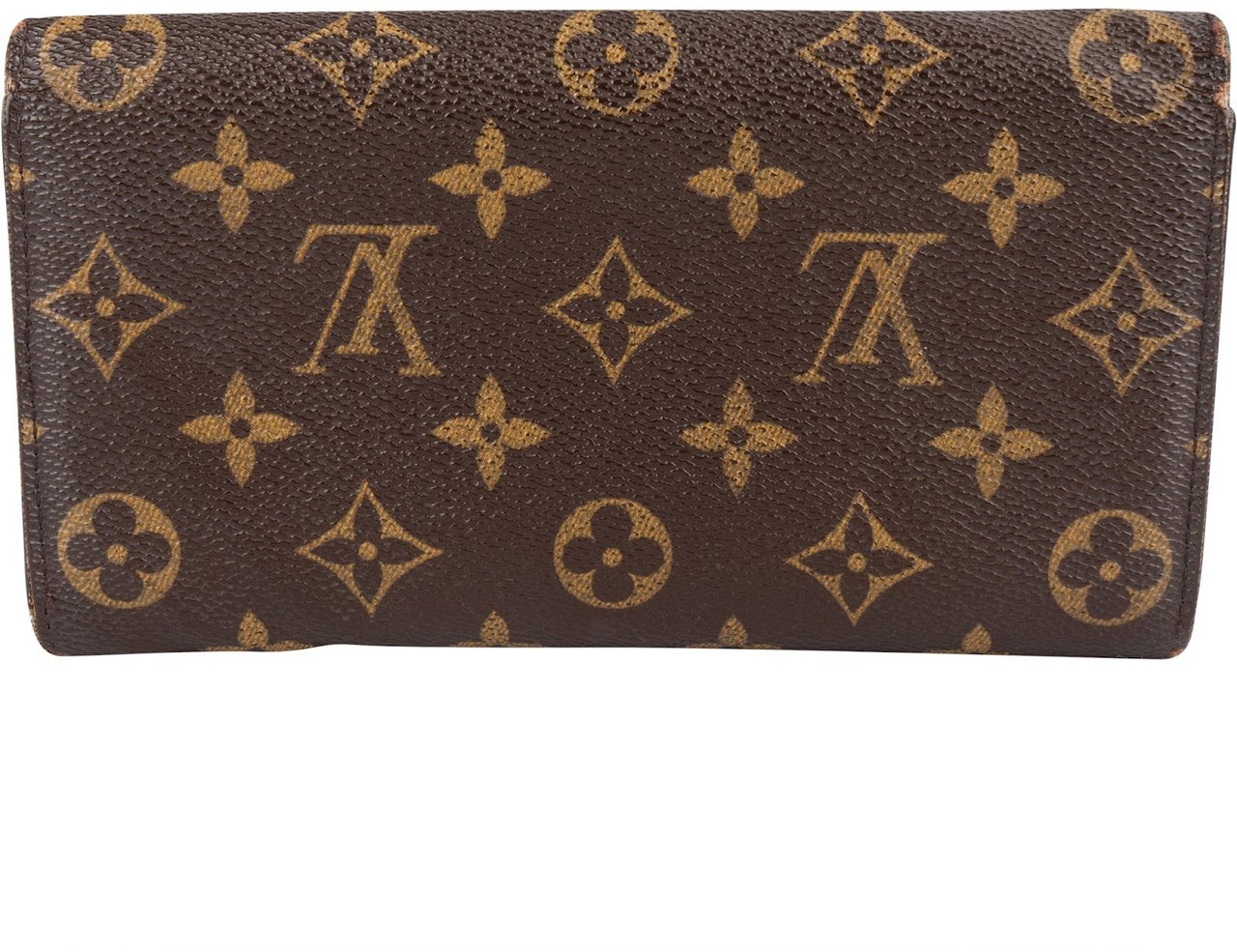 Louis Vuitton Louis Vuitton Monogram Canvas Sarah Wallet Bruin