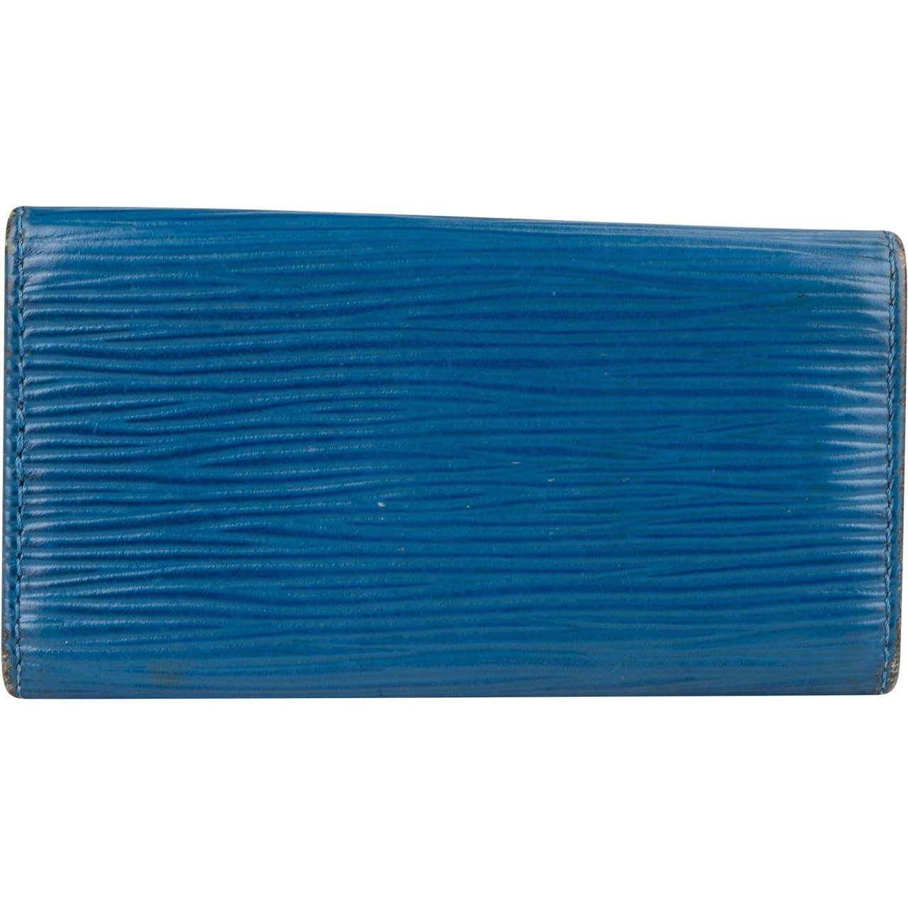 Louis Vuitton Louis Vuitton Blue Epi Leather Keyholder Blauw