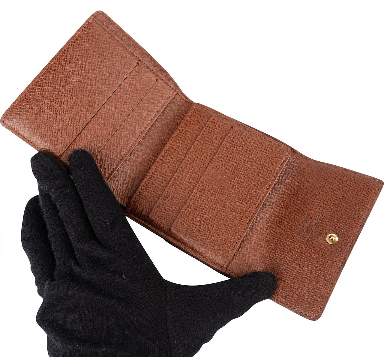 Louis Vuitton Louis Vuitton Monogram Canvas Elise Wallet Bruin