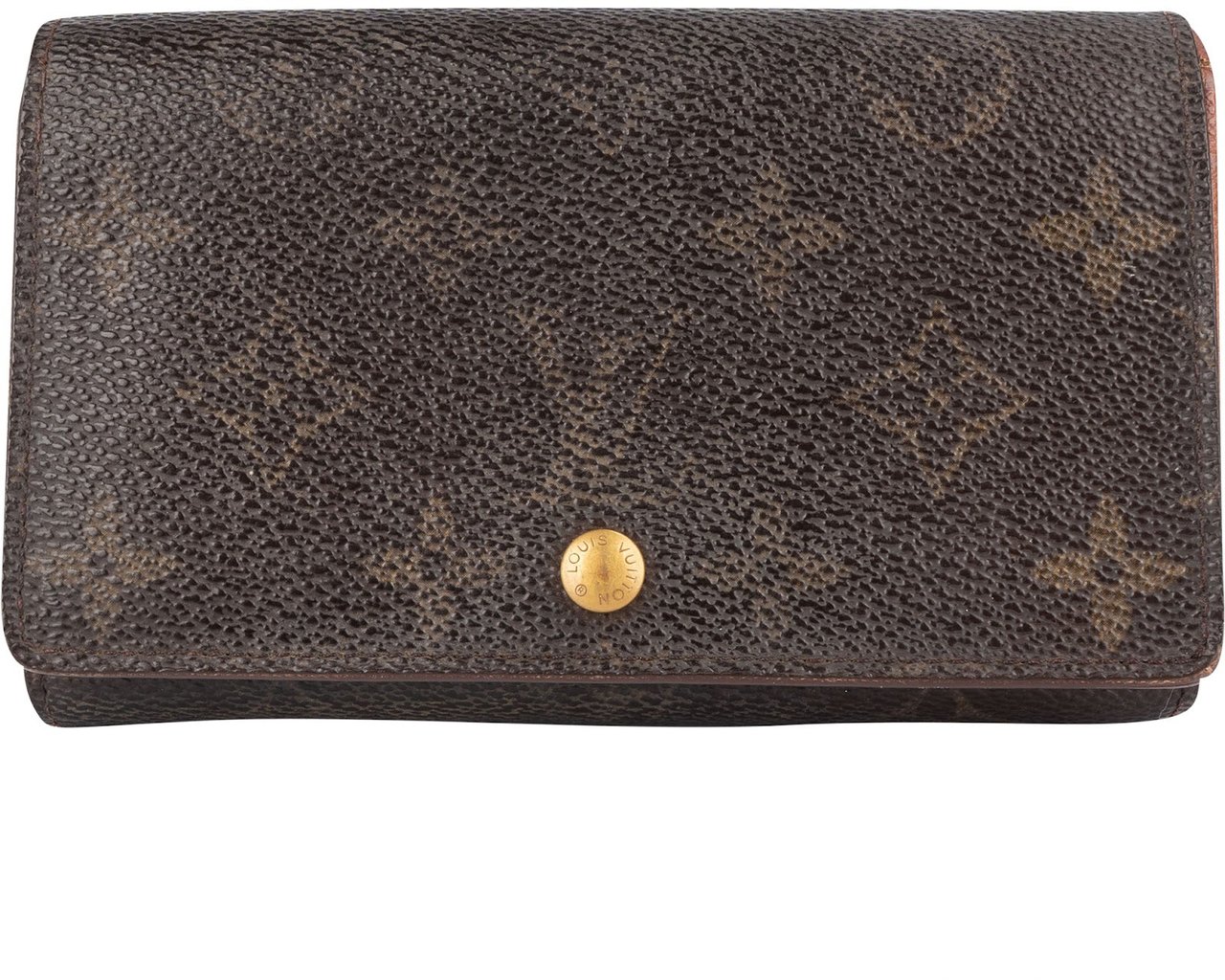 Louis Vuitton Louis Vuitton Monogram Canvas Tresor Wallet Bruin