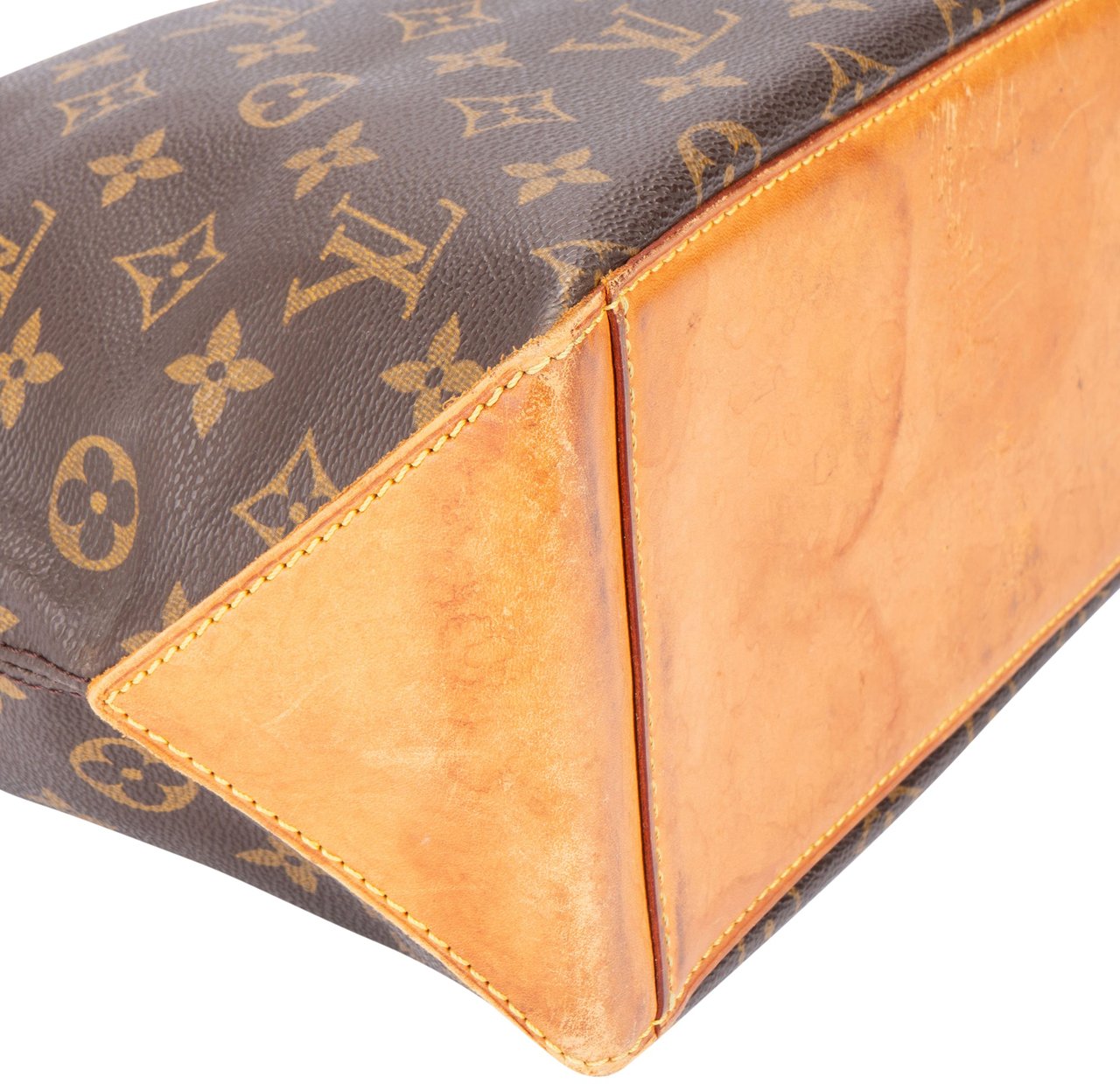Louis Vuitton Louis Vuitton Canvas Monogram Cabas Piano Shoulder Bag Bruin