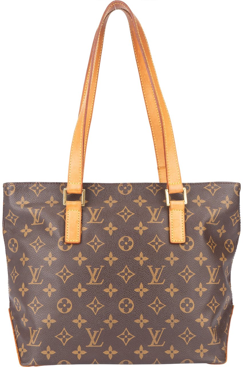Louis Vuitton Louis Vuitton Canvas Monogram Cabas Piano Shoulder Bag Bruin
