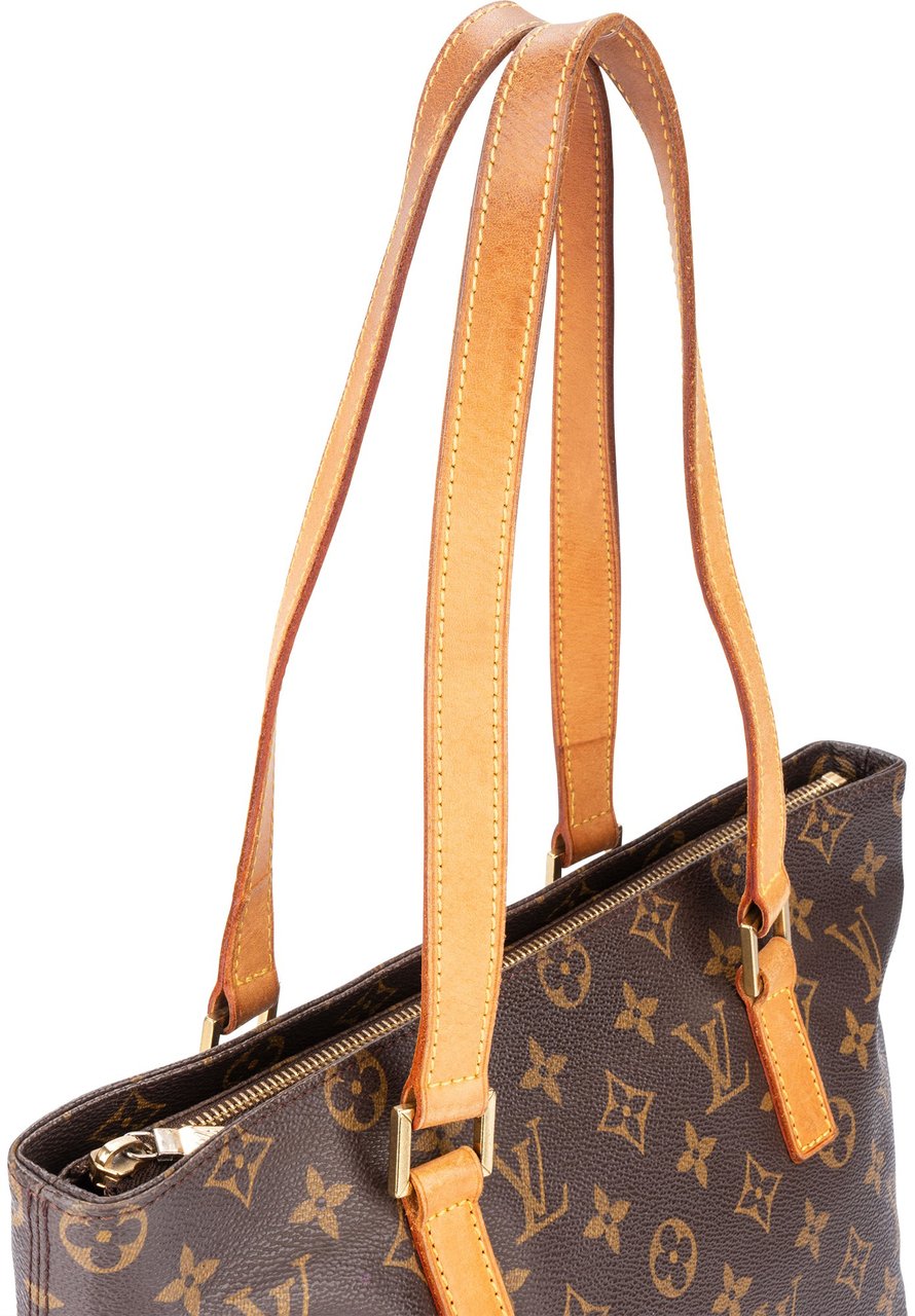 Louis Vuitton Louis Vuitton Canvas Monogram Cabas Piano Shoulder Bag Bruin