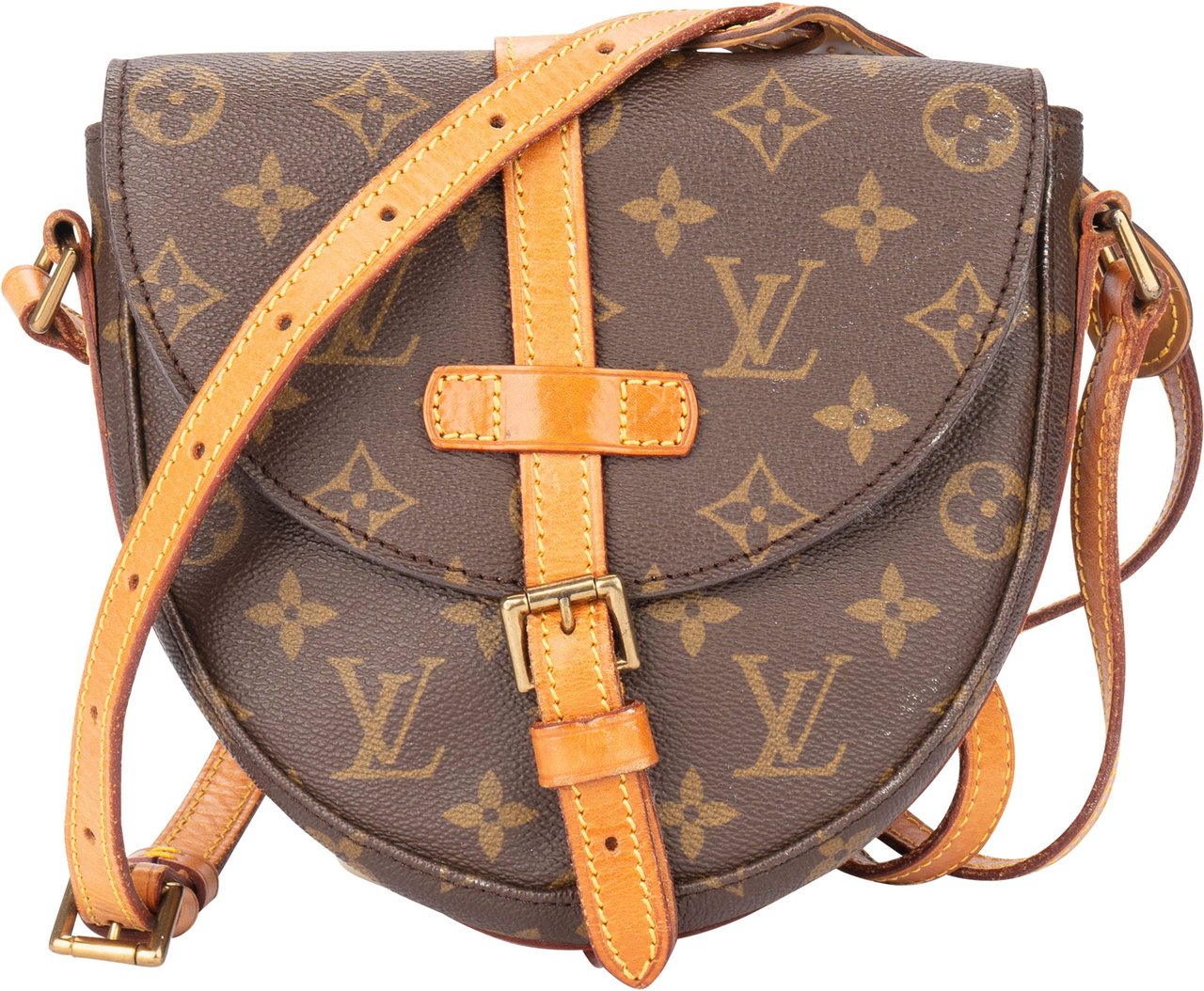 Louis Vuitton Louis Vuitton Canvas Monogram Chantilly PM Crossbody Bag Bruin