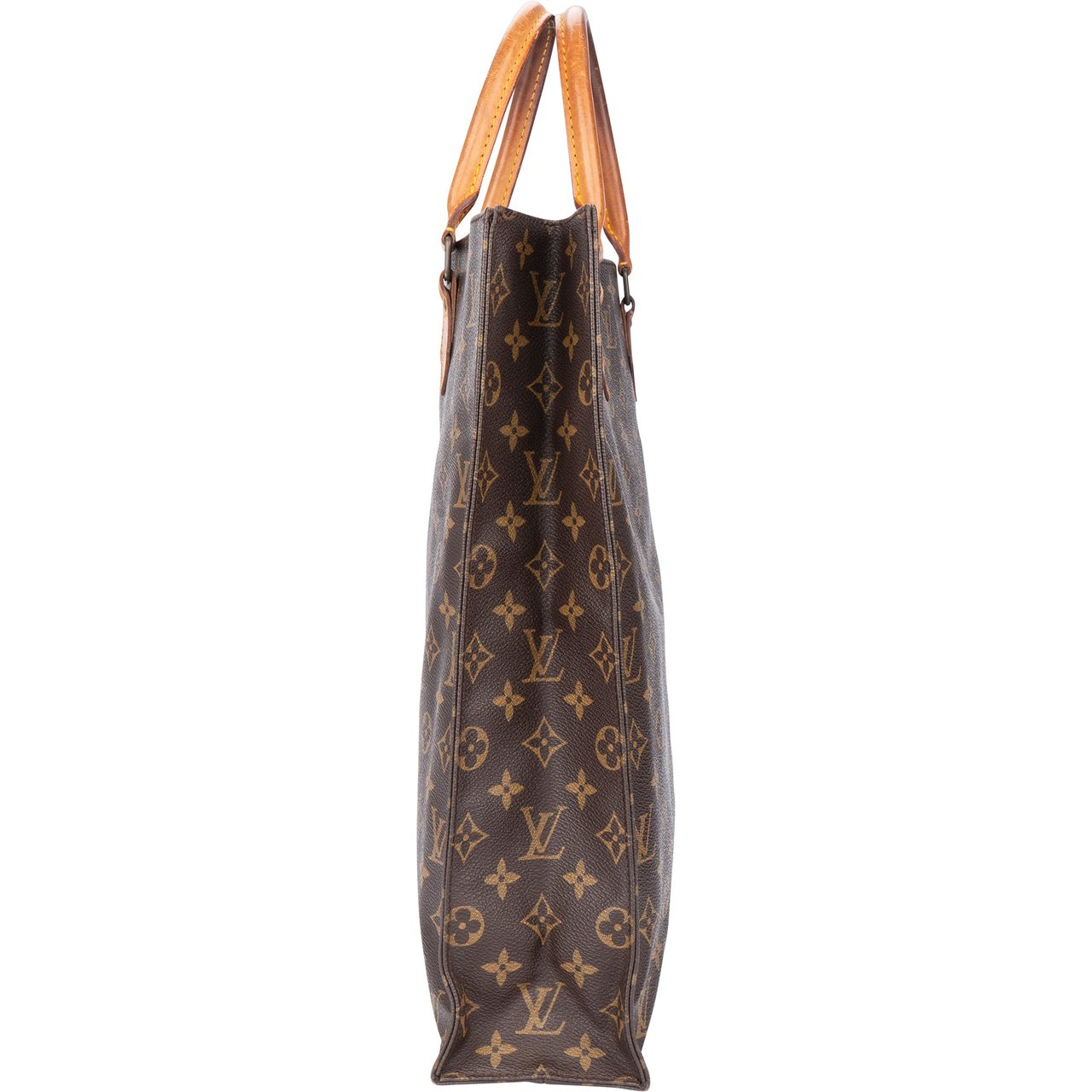 Louis Vuitton Louis Vuitton Canvas Monogram Sac Plat Handbag Divers