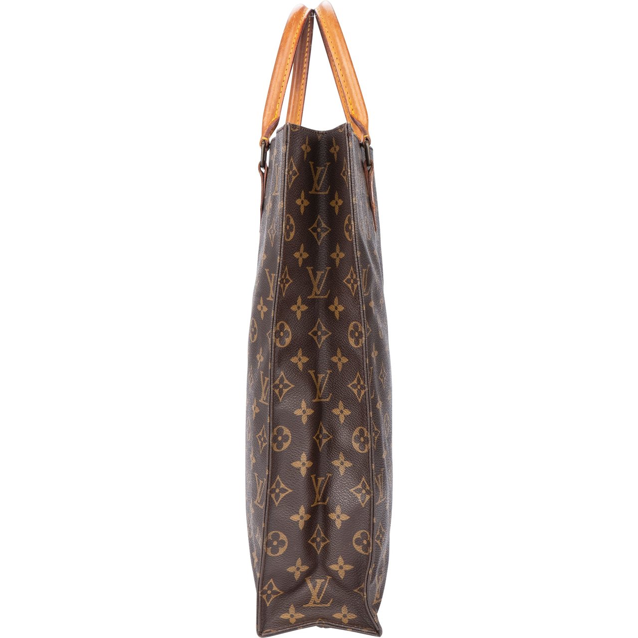 Louis Vuitton Louis Vuitton Canvas Monogram Sac Plat Handbag Divers