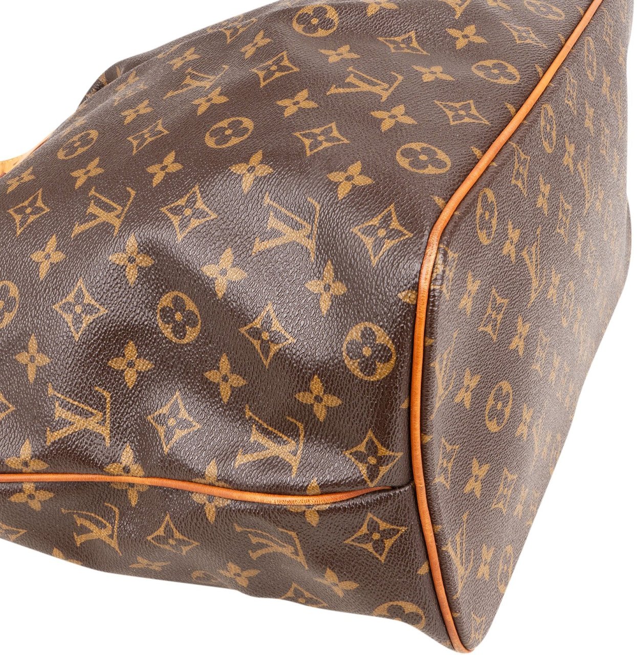 Louis Vuitton Monogram Canvas Palermo GM Shoulder Bag Bruin