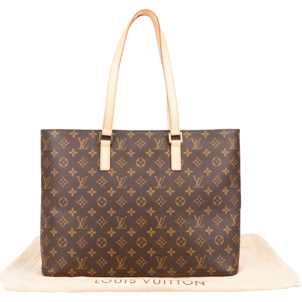 Louis Vuitton Louis Vuitton Monogram Canvas Luco Tote Shoulder Bag Bruin