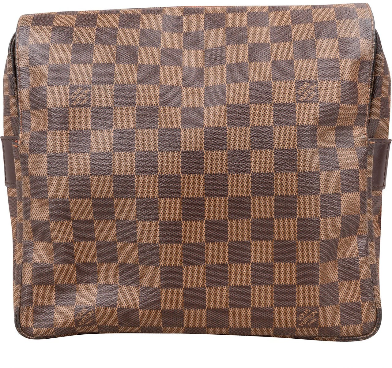 Louis Vuitton Monogram Damier Ebene Naviglio Messenger Crossbody Bag Bruin