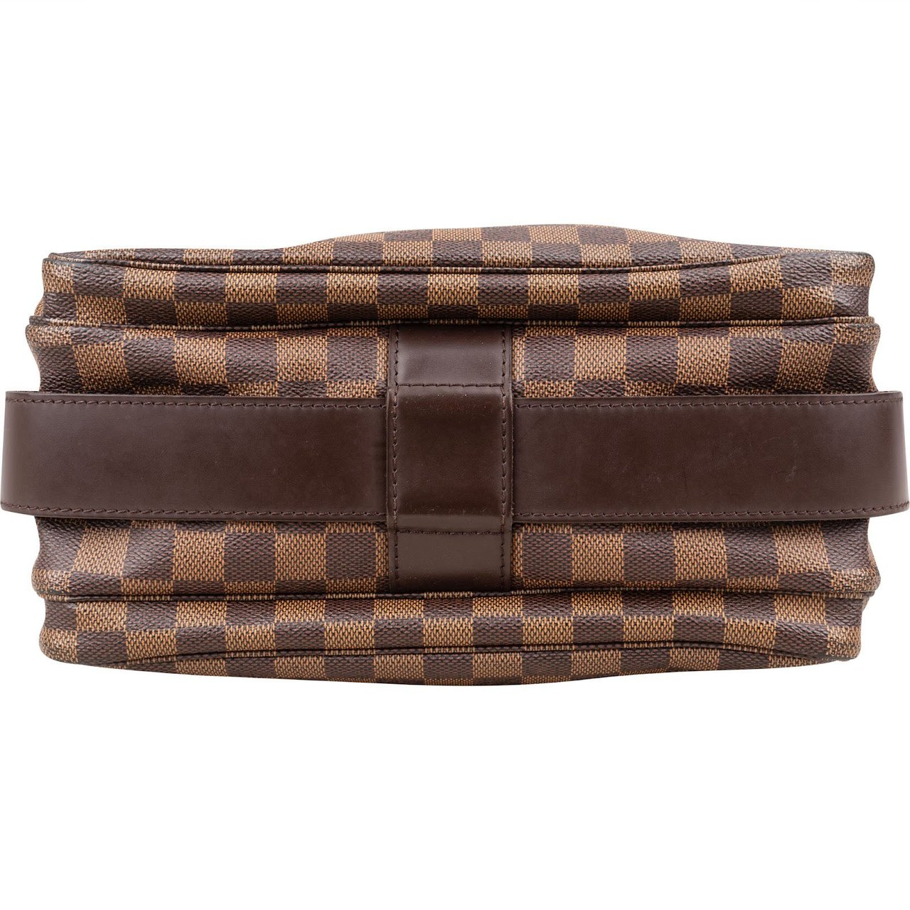 Louis Vuitton Monogram Damier Ebene Naviglio Messenger Crossbody Bag Bruin