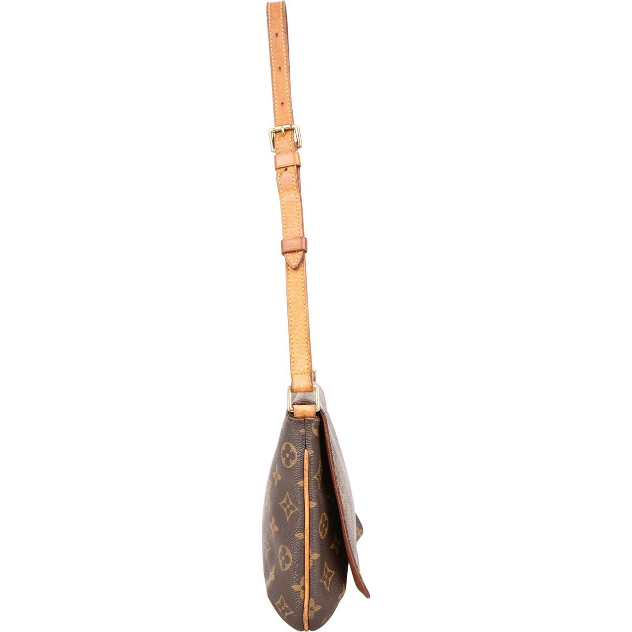 Louis Vuitton Louis Vuitton Monogram Canvas Musette Tango Shoulder Bag Bruin