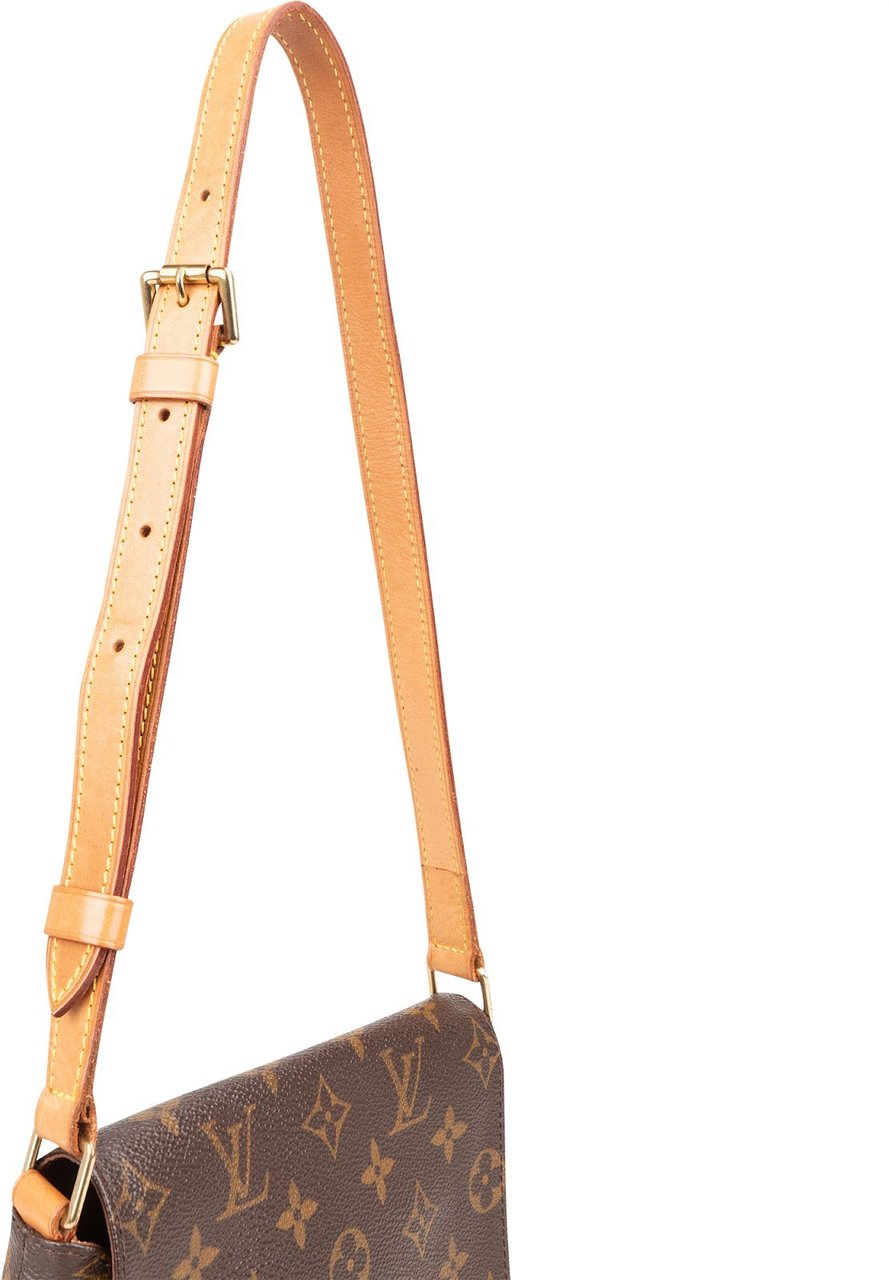 Louis Vuitton Monogram Canvas Musette Salsa PM Shoulder Bag Bruin