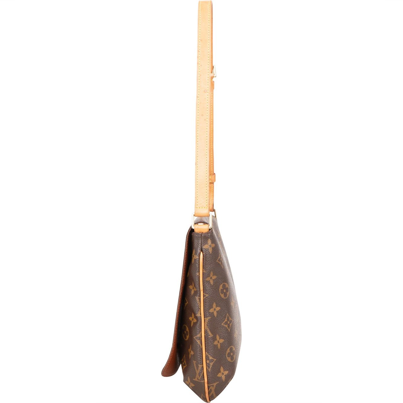 Louis Vuitton Monogram Canvas Musette Salsa PM Shoulder Bag Bruin