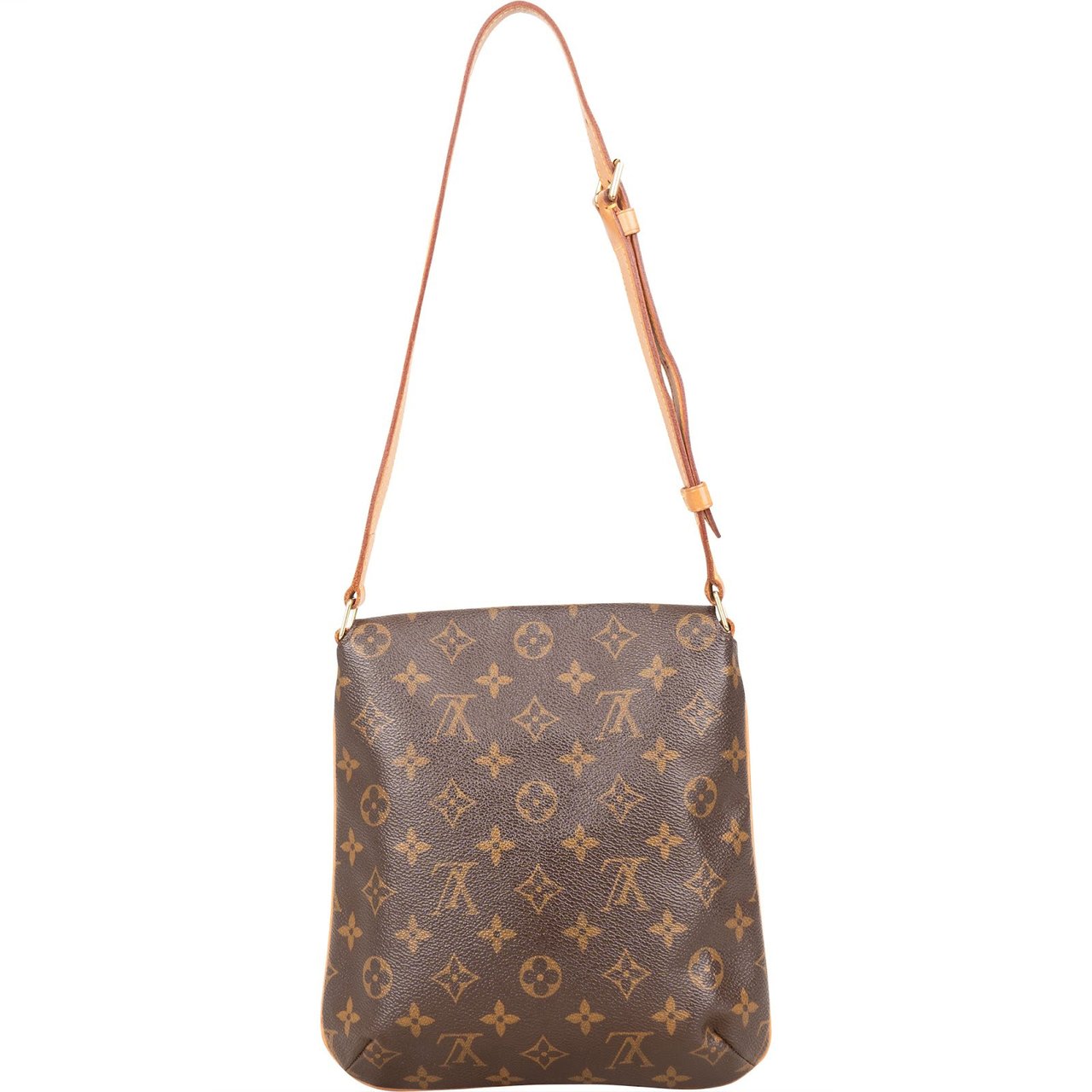 Louis Vuitton Monogram Canvas Musette Salsa PM Shoulder Bag Bruin