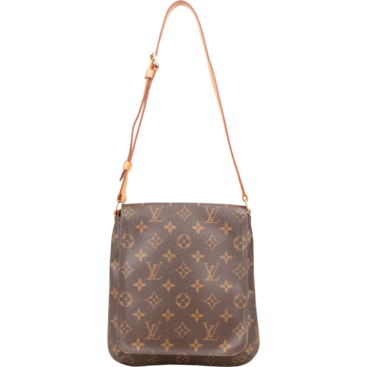 Louis Vuitton Monogram Canvas Musette Salsa PM Shoulder Bag Bruin