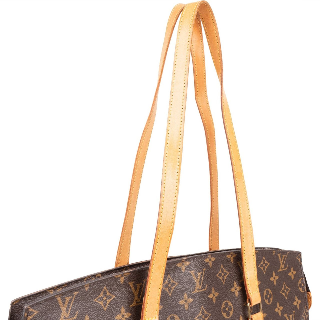 Louis Vuitton Monogram Canvas Babylone Shoulder Bag Bruin