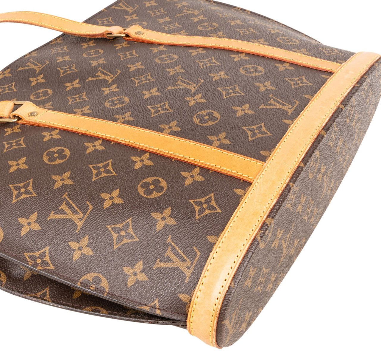 Louis Vuitton Monogram Canvas Babylone Shoulder Bag Bruin