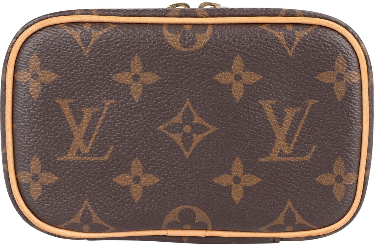 Louis Vuitton Louis Vuitton Monogram Canvas Nice Nano Vanity Handbag Bruin