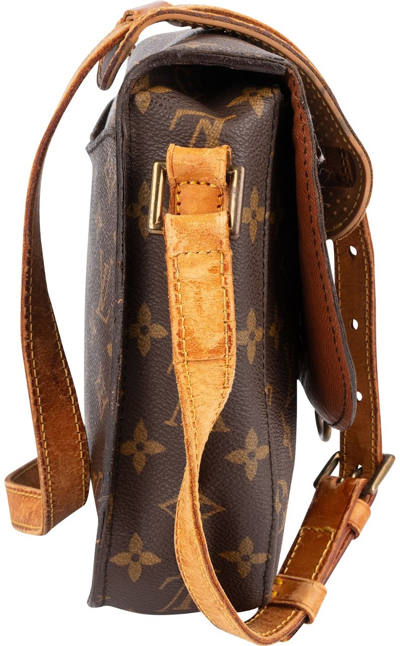 Louis Vuitton Louis Vuitton Monogram Canvas Saint Cloud GM Crossbody Bag Bruin