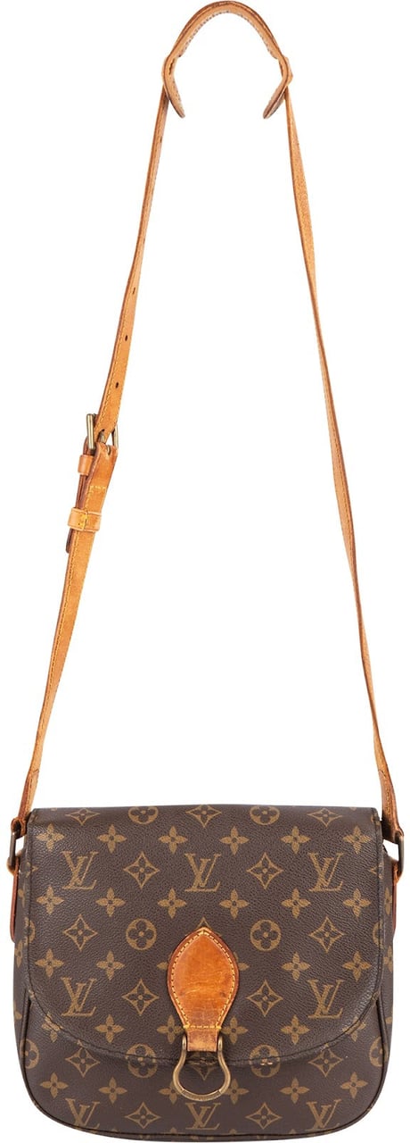 Louis Vuitton Louis Vuitton Monogram Canvas Saint Cloud GM Crossbody Bag Bruin