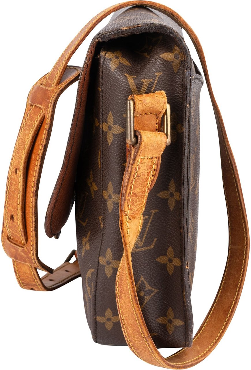 Louis Vuitton Louis Vuitton Monogram Canvas Saint Cloud GM Crossbody Bag Bruin