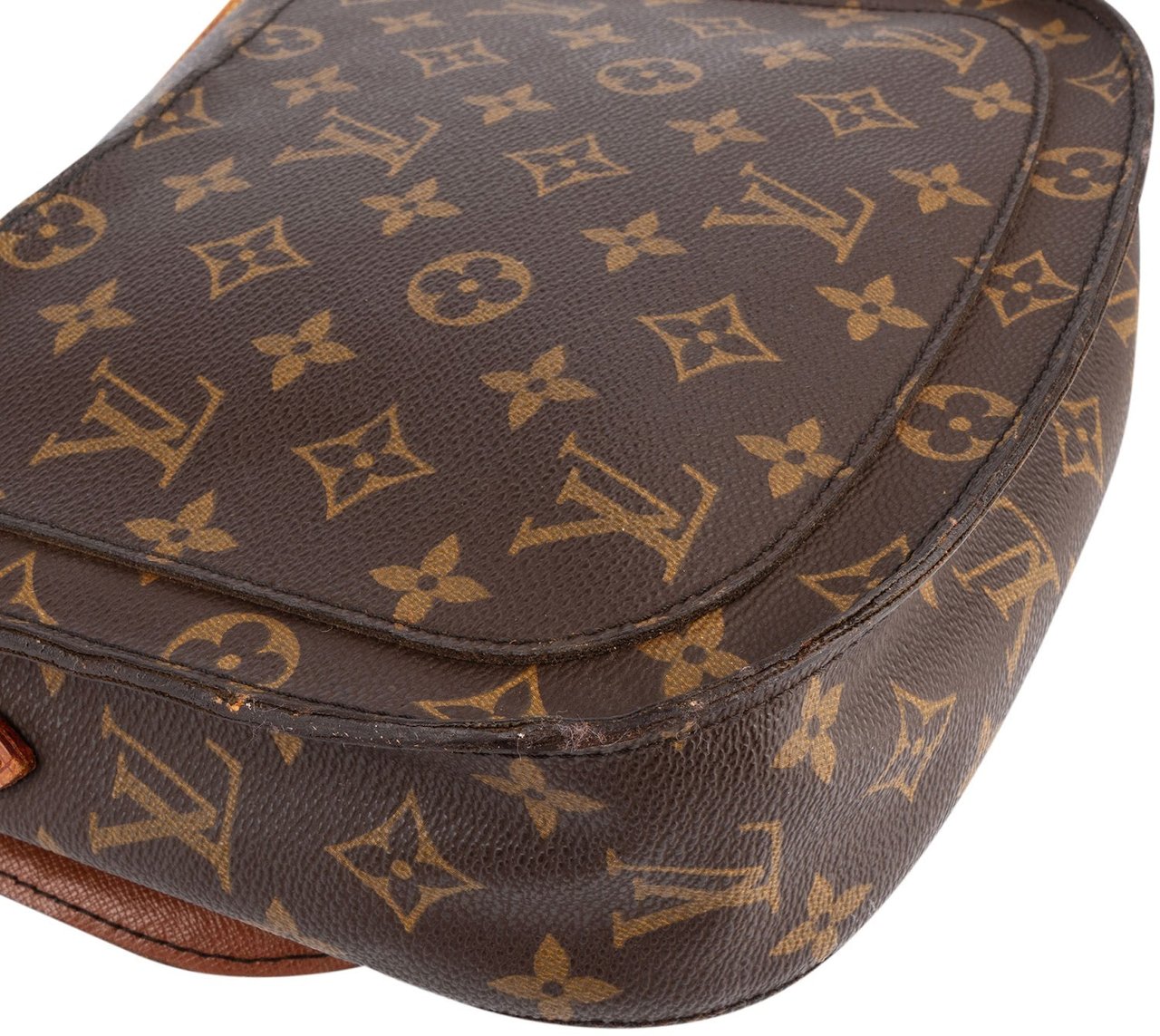 Louis Vuitton Louis Vuitton Monogram Canvas Saint Cloud GM Crossbody Bag Bruin