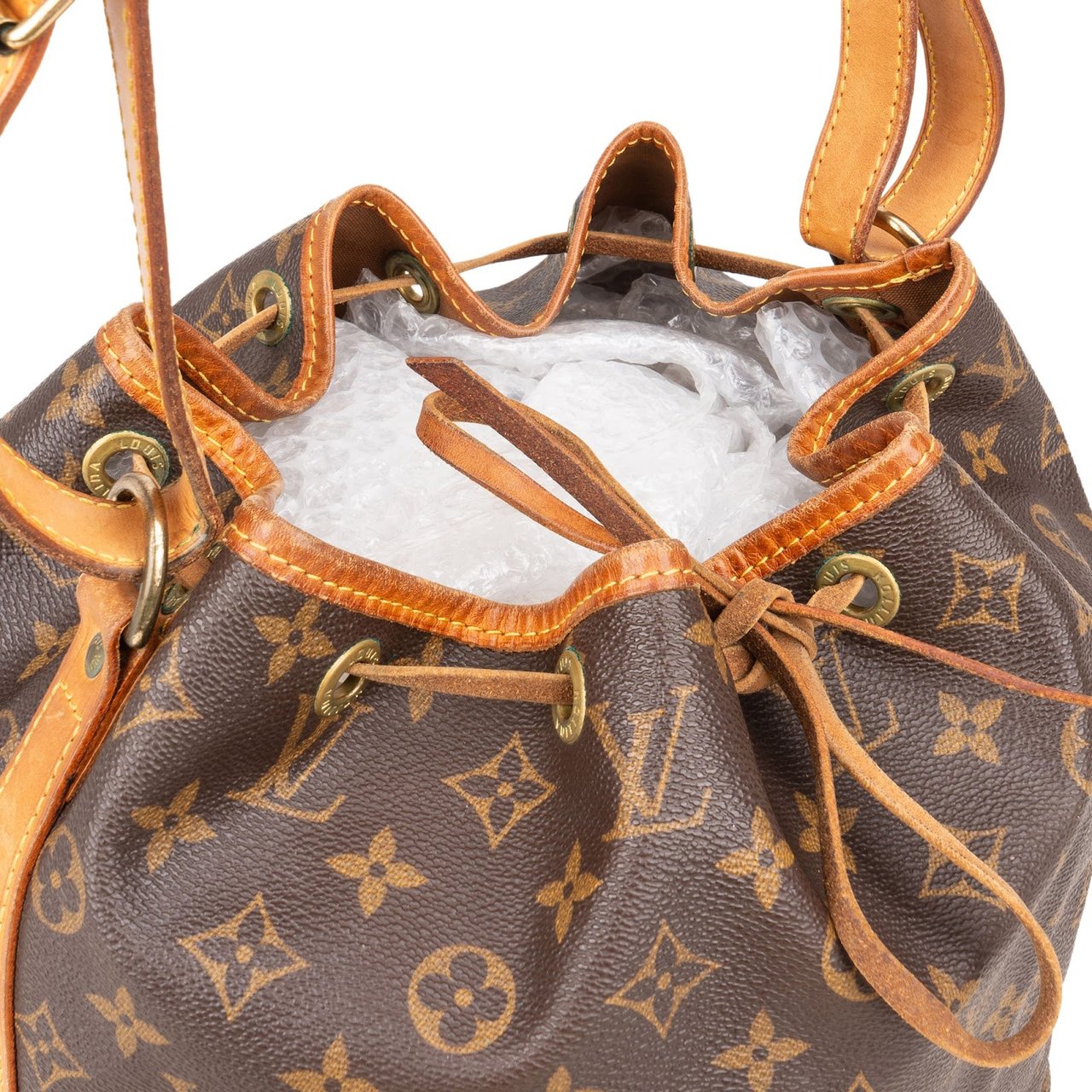Louis Vuitton Louis Vuitton Monogram Canvas Sac Noé Petit Shoulder Bag Bruin