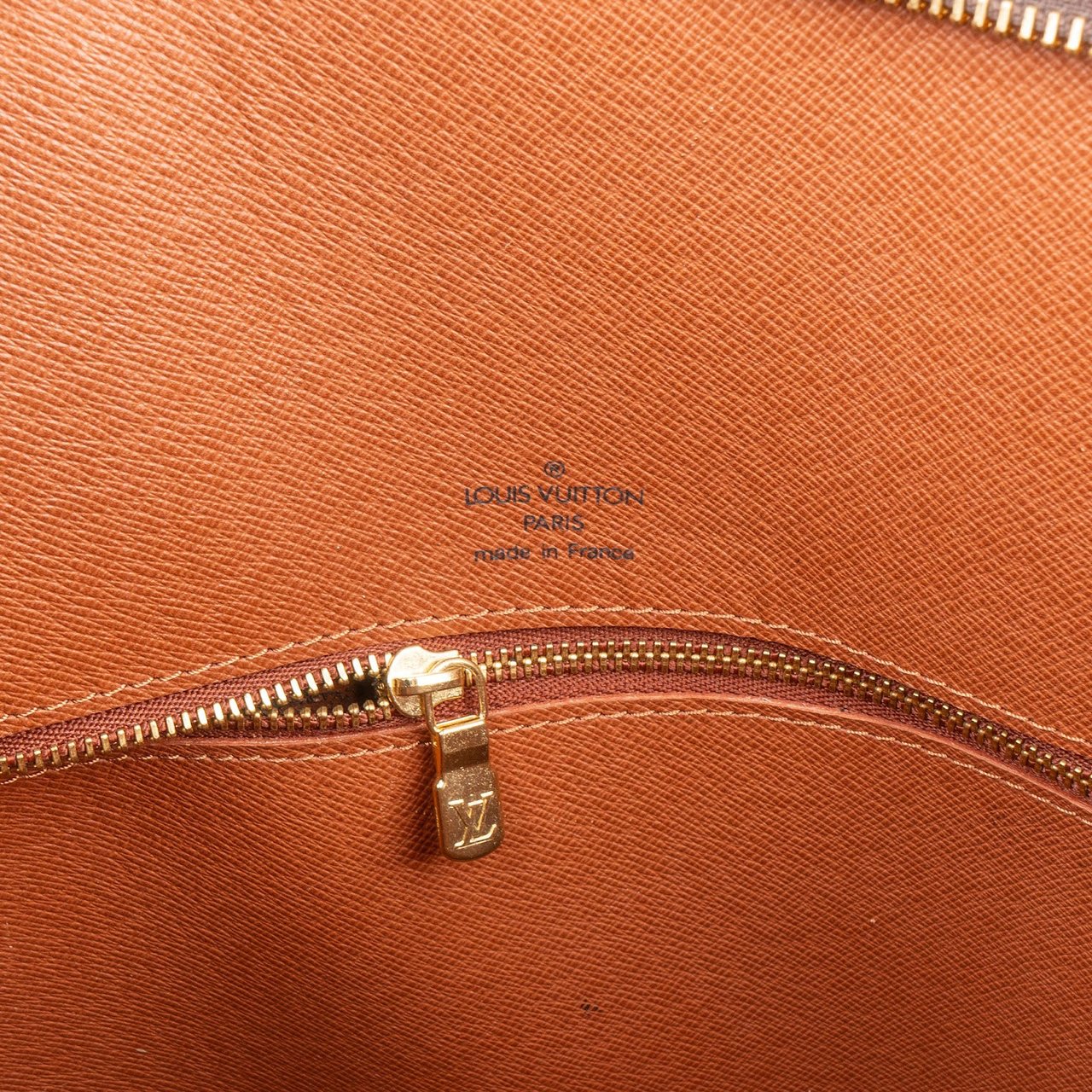 Louis Vuitton Monogram Canvas Babylone Shoulder Bag Bruin