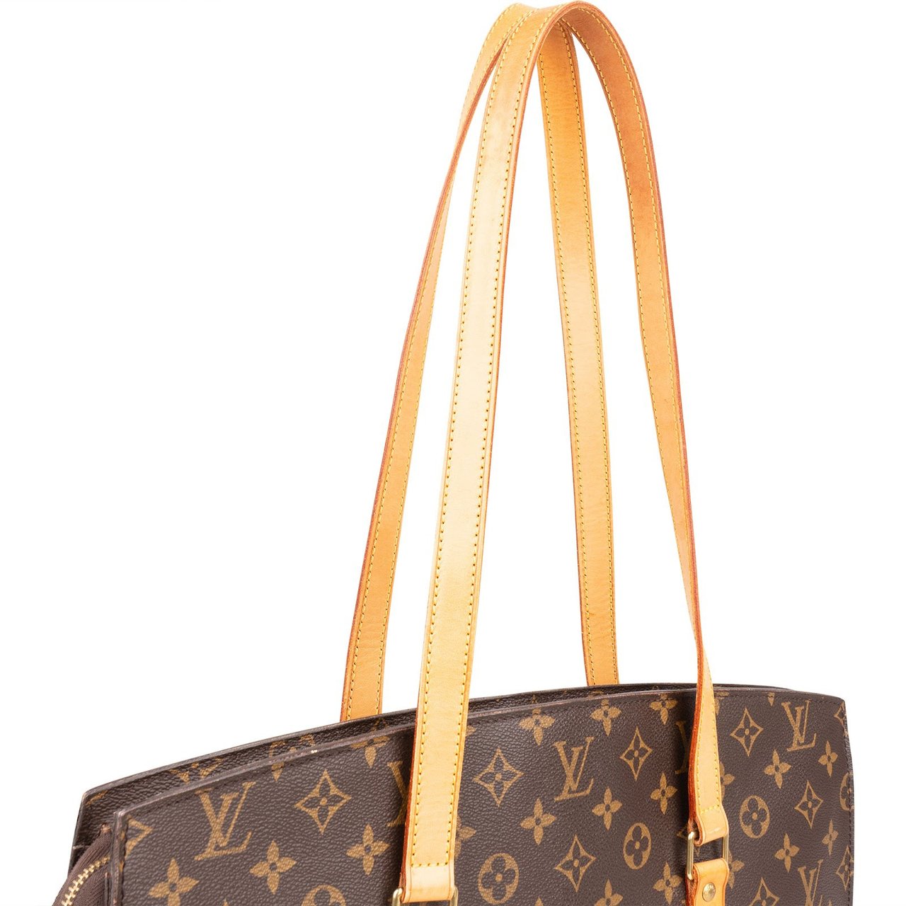 Louis Vuitton Monogram Canvas Babylone Shoulder Bag Bruin