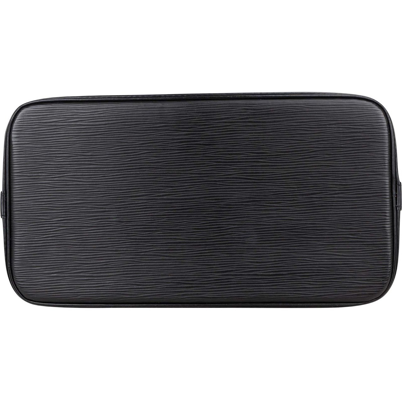 Louis Vuitton Louis Vuitton Noir Epi Leather Alma PM Handbag Zwart