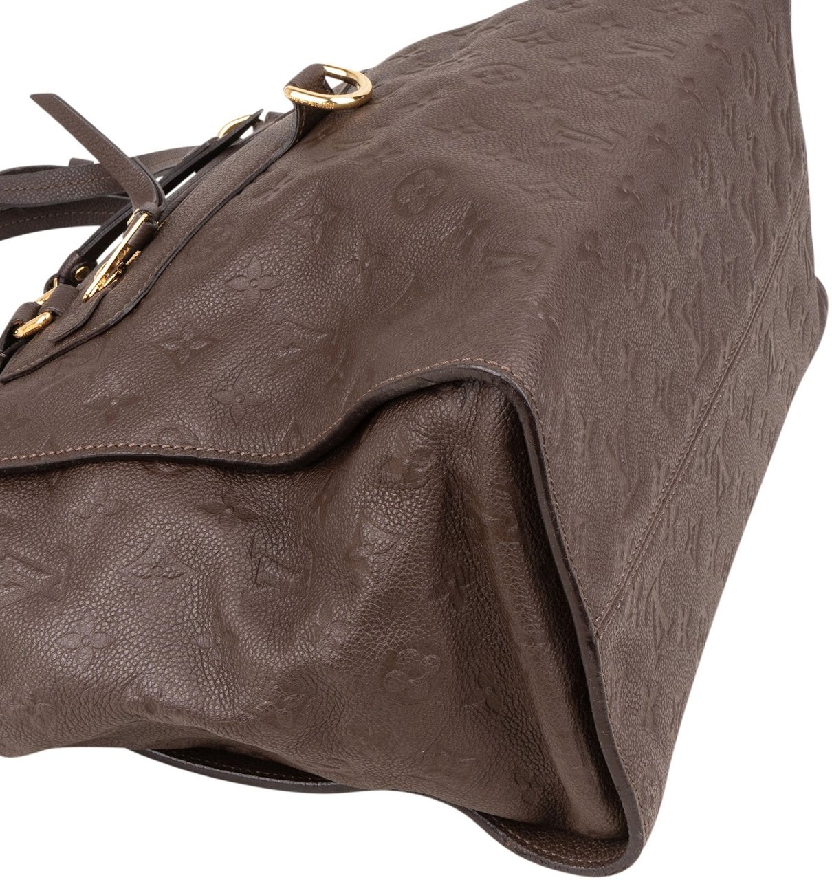 Louis Vuitton Louis Vuitton Leather Monogram Empreinte Lumineuse PM Shoulder Bag Bruin
