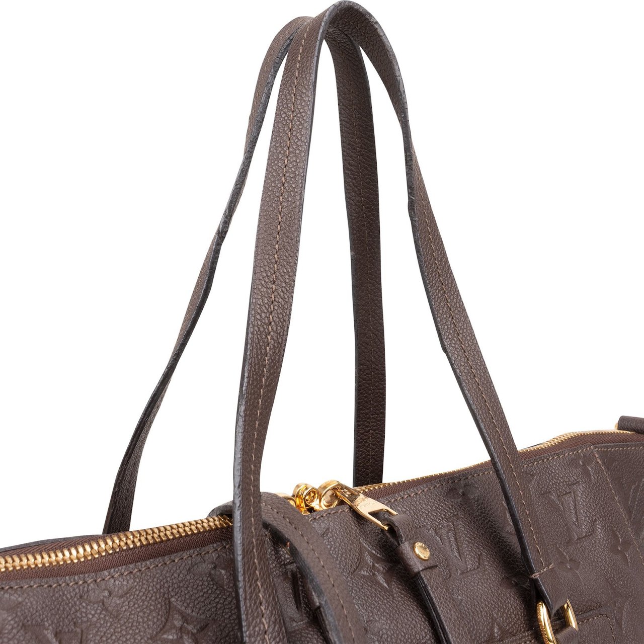 Louis Vuitton Louis Vuitton Leather Monogram Empreinte Lumineuse PM Shoulder Bag Bruin