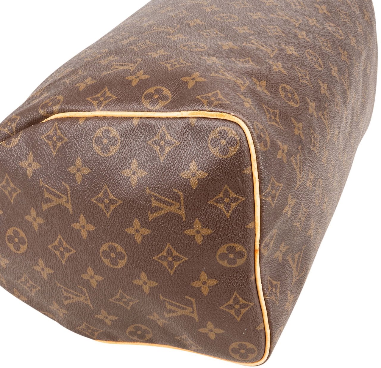 Louis Vuitton Louis Vuitton Monogram Canvas Speedy 40 Handbag Bruin