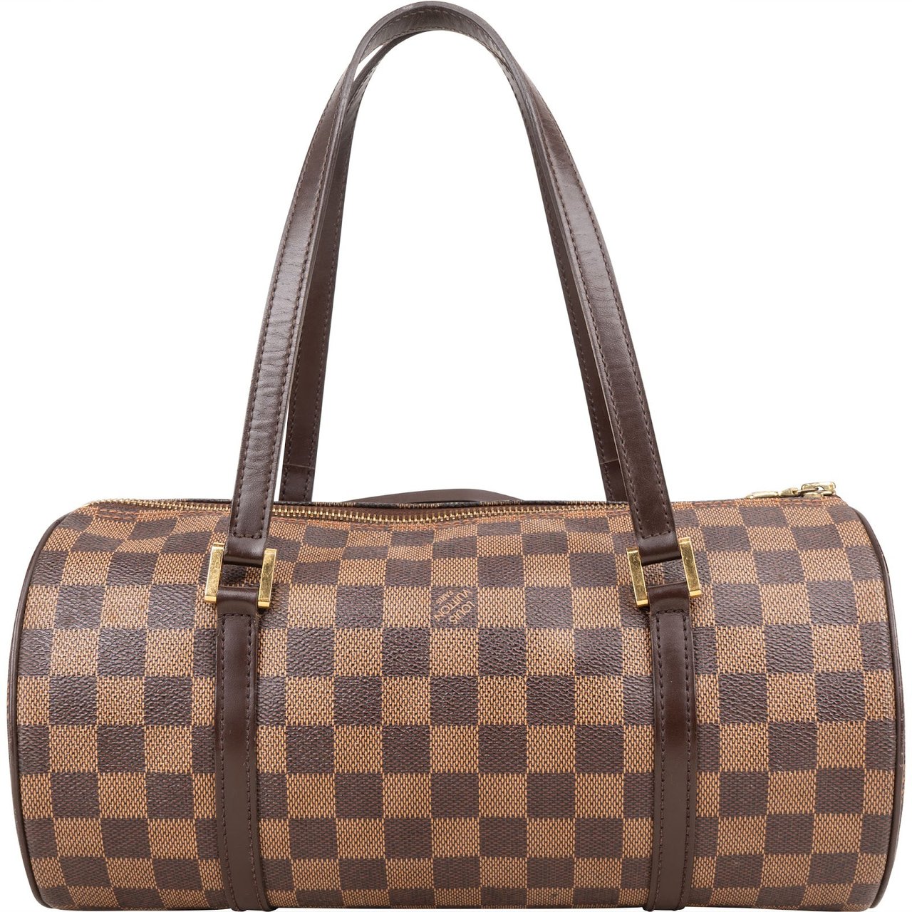 Louis Vuitton Monogram Damier Ebene Canvas Papillon Set Handbag Bruin