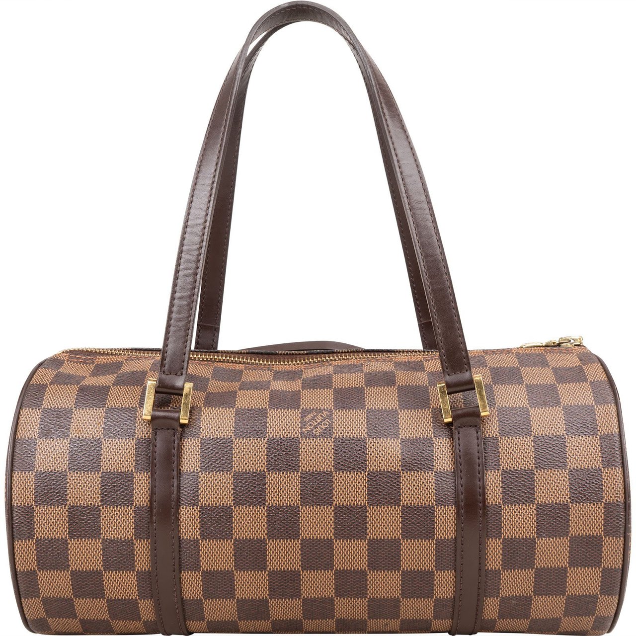 Louis Vuitton Monogram Damier Ebene Canvas Papillon Set Handbag Bruin