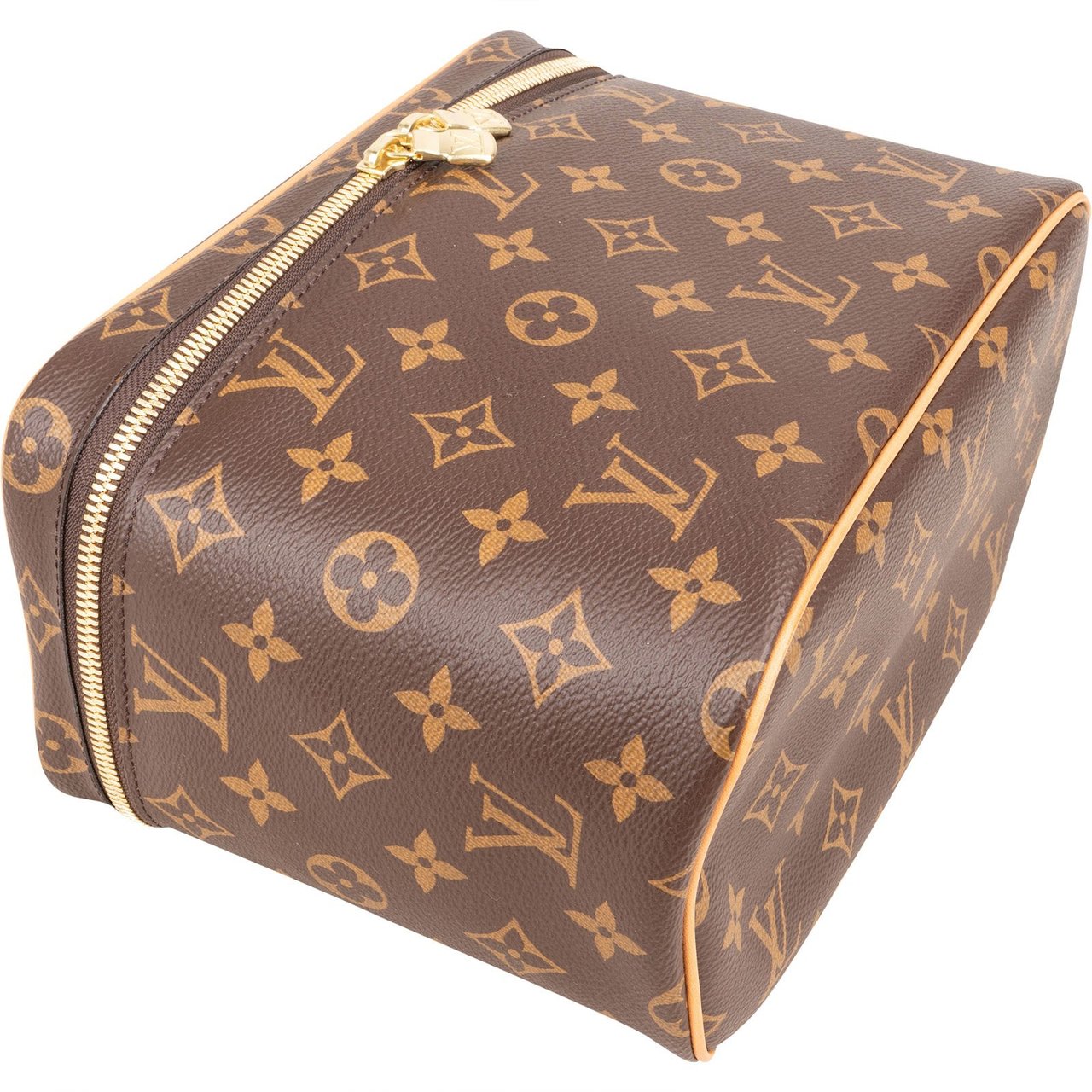 Louis Vuitton Louis Vuitton Monogram Canvas Nice BB Vanity Handbag Bruin