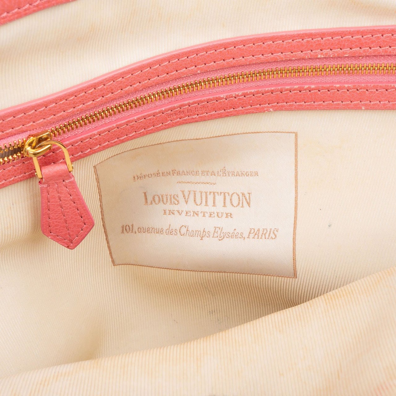 Louis Vuitton Denim Monogram Cabas Sabbia MM Handbag Beige