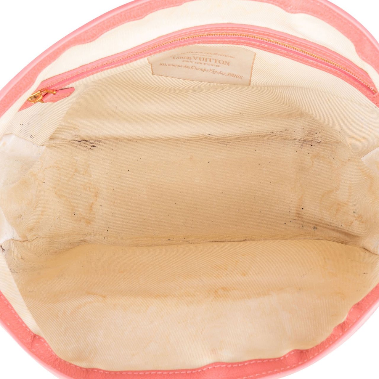 Louis Vuitton Denim Monogram Cabas Sabbia MM Handbag Beige