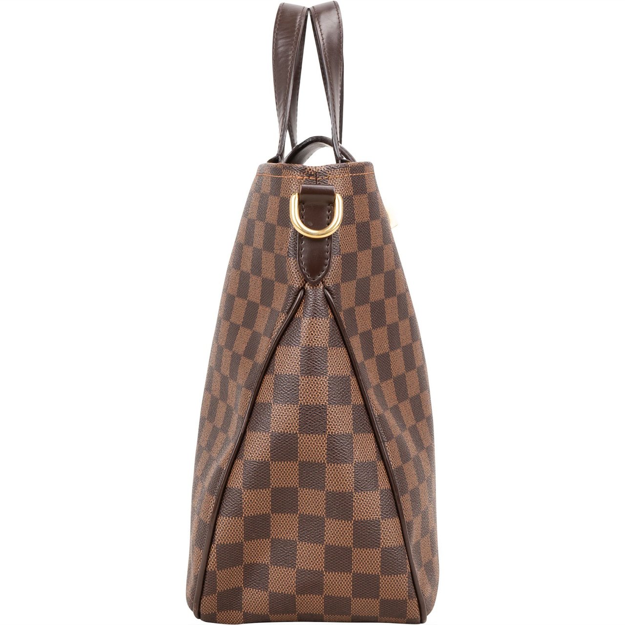 Louis Vuitton Monogram Damier Ebene Cabas Rosebery Handbag Bruin