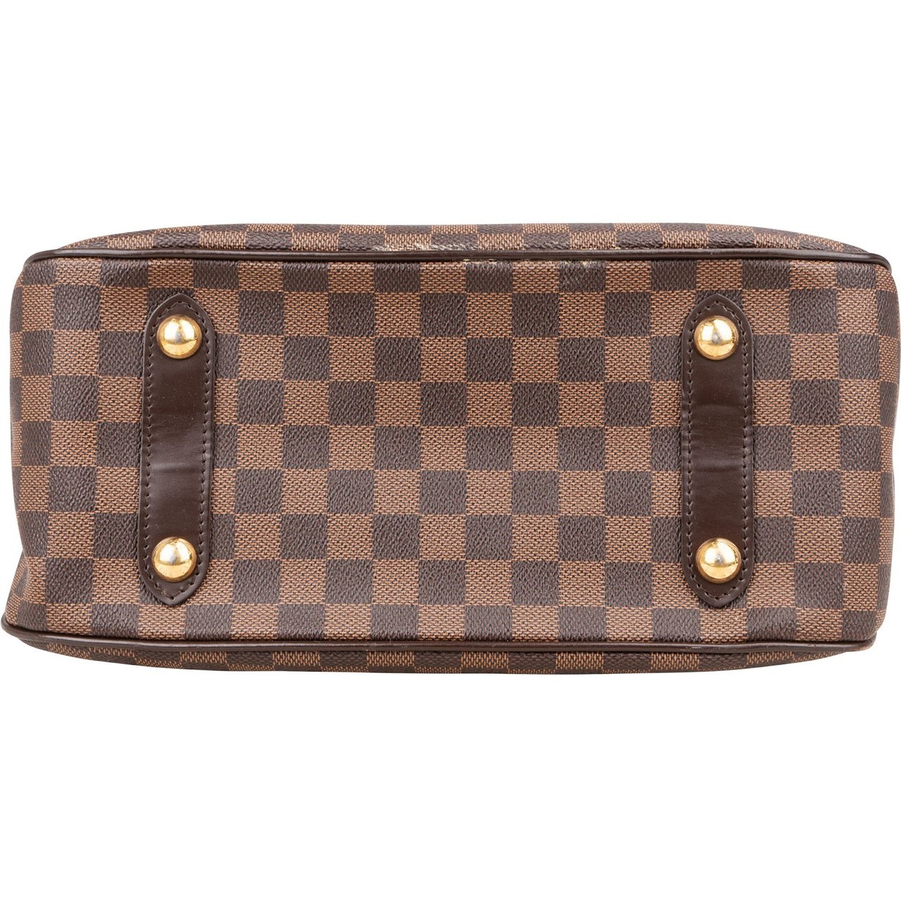 Louis Vuitton Monogram Damier Ebene Cabas Rosebery Handbag Bruin